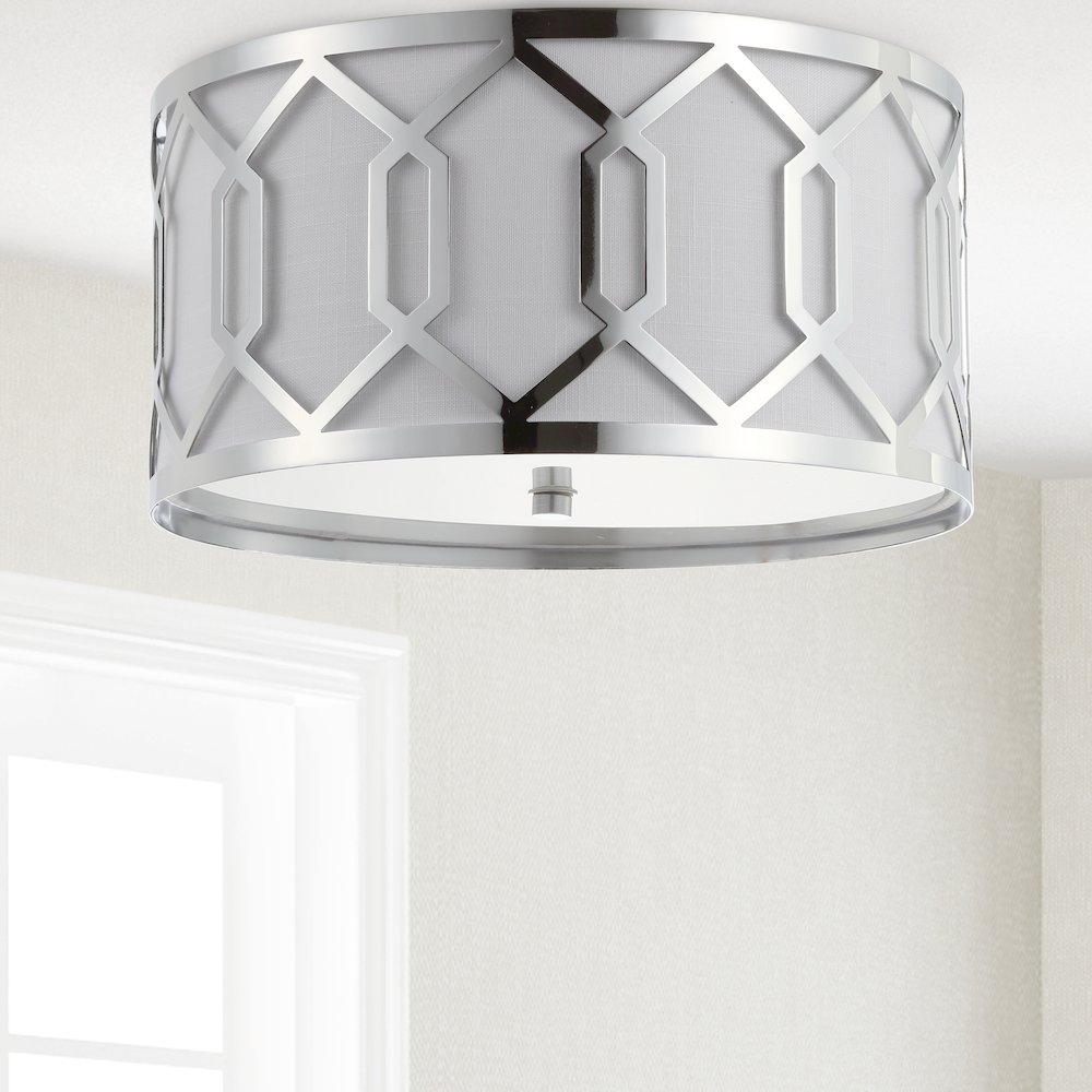 Hex Metal Led Flush Mount. Picture 5