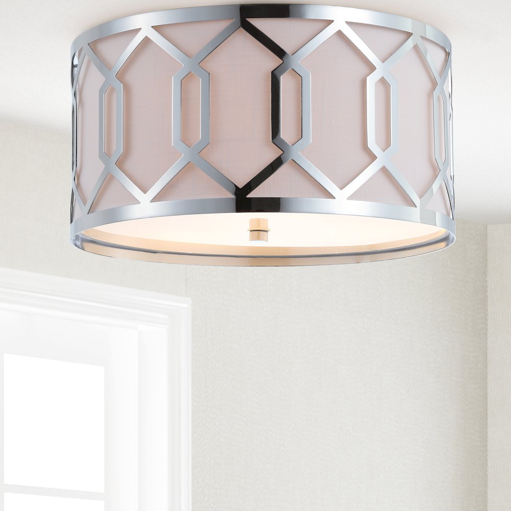 Hex Metal Led Flush Mount. Picture 4