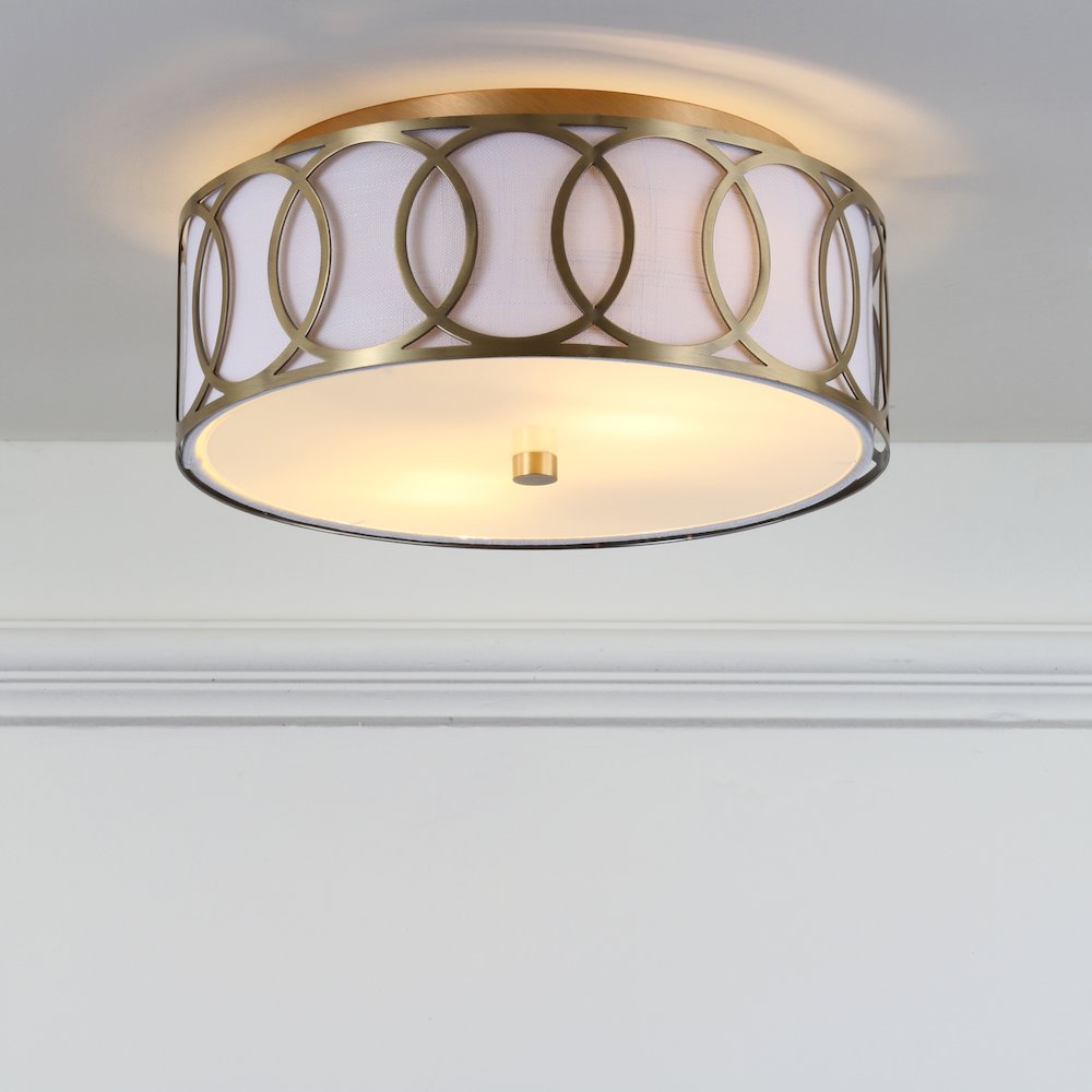 Aria Metal Led Flush Mount. Picture 4