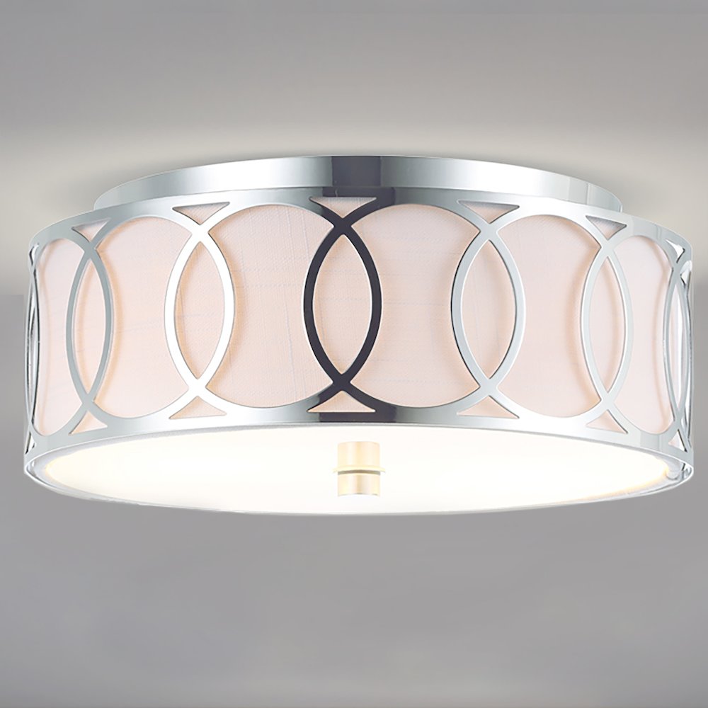 Aria Metal Led Flush Mount. Picture 6