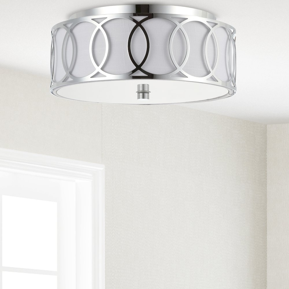 Aria Metal Led Flush Mount. Picture 5