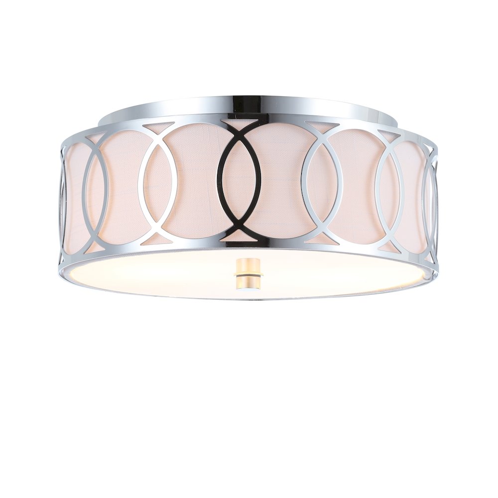 Aria Metal Led Flush Mount. Picture 1