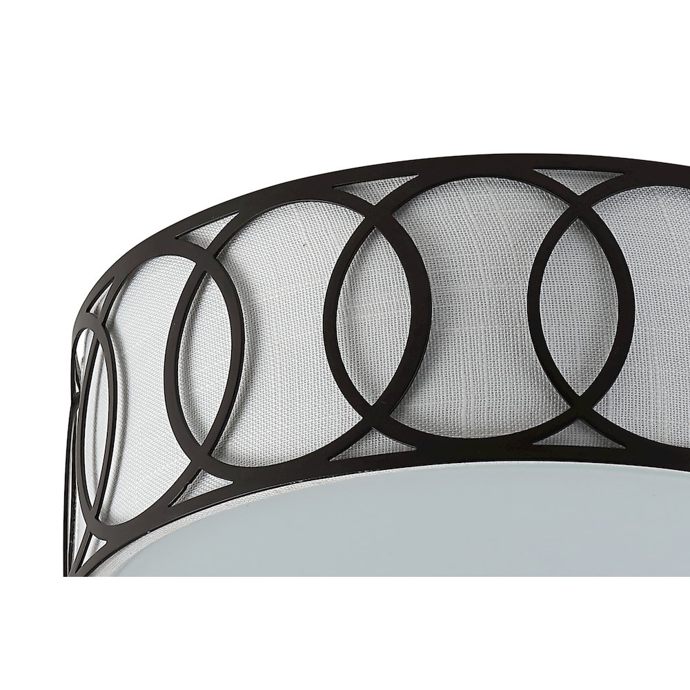 Aria Metal Led Flush Mount. Picture 3