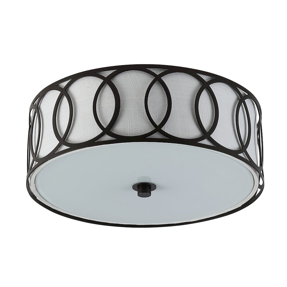 Aria Metal Led Flush Mount. Picture 2