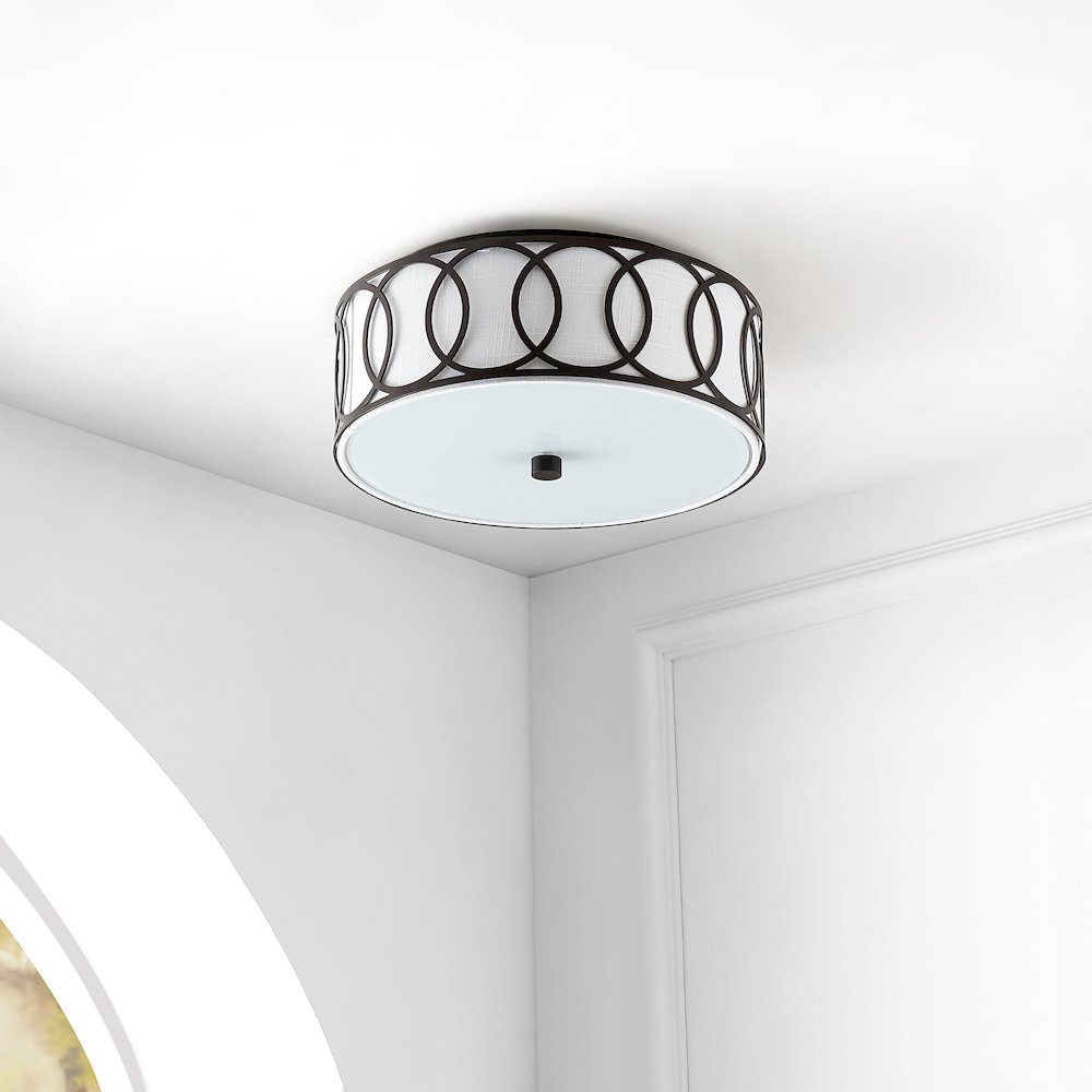 Aria Metal Led Flush Mount. Picture 7