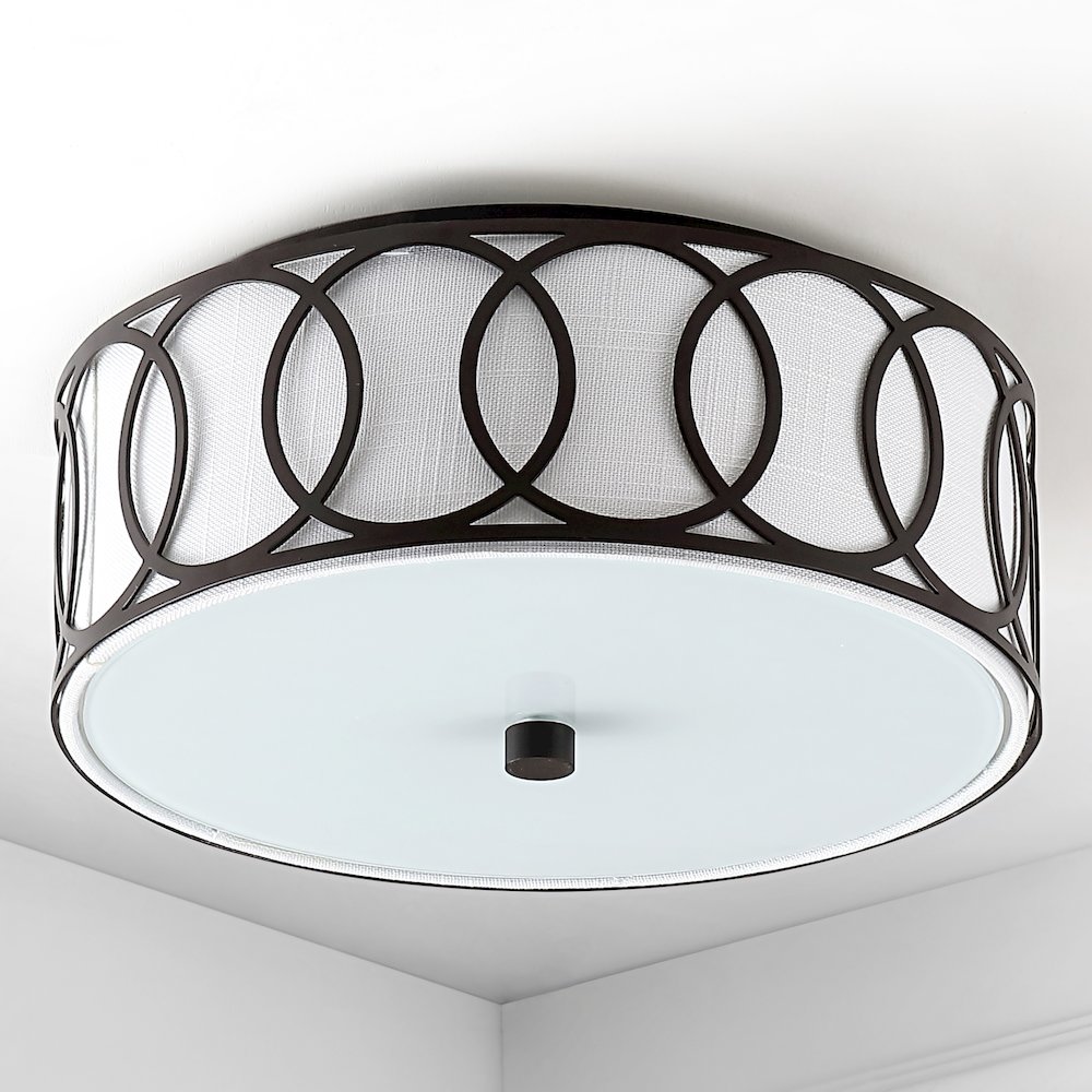 Aria Metal Led Flush Mount. Picture 5