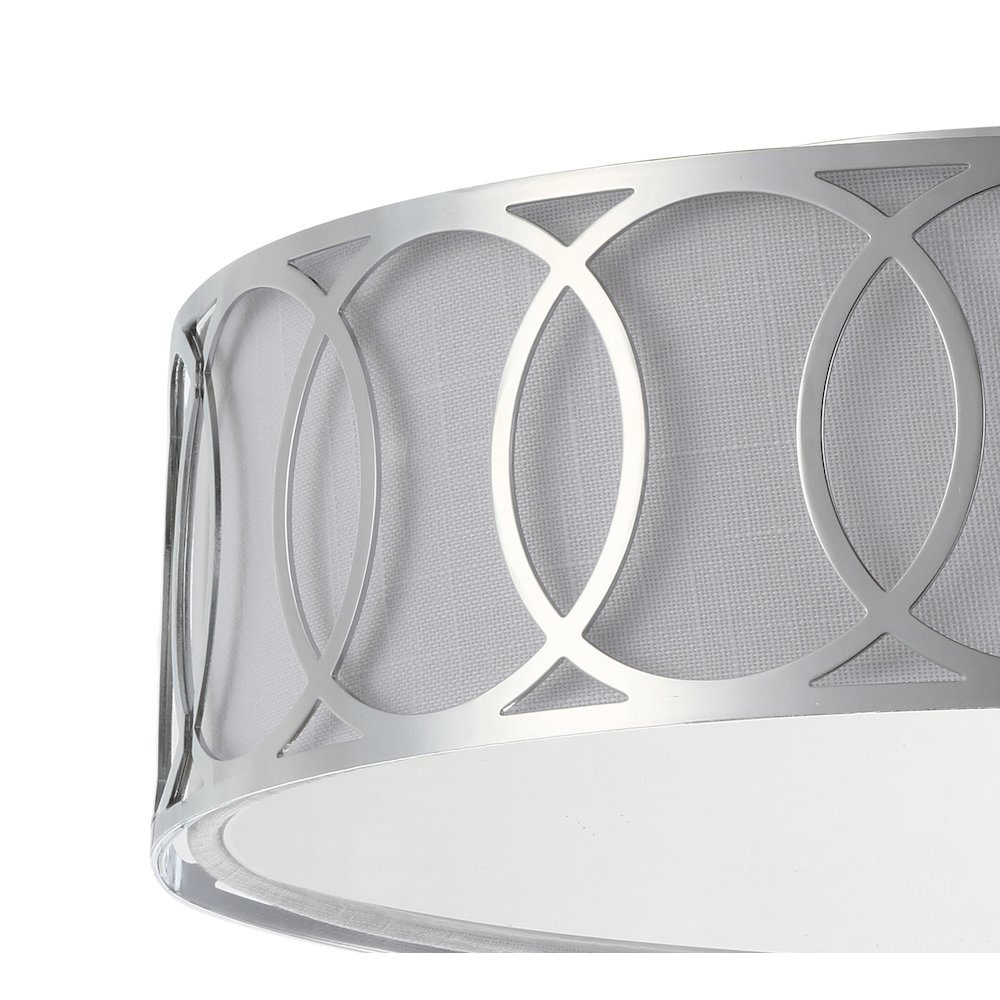Aria Metal Led Flush Mount. Picture 3