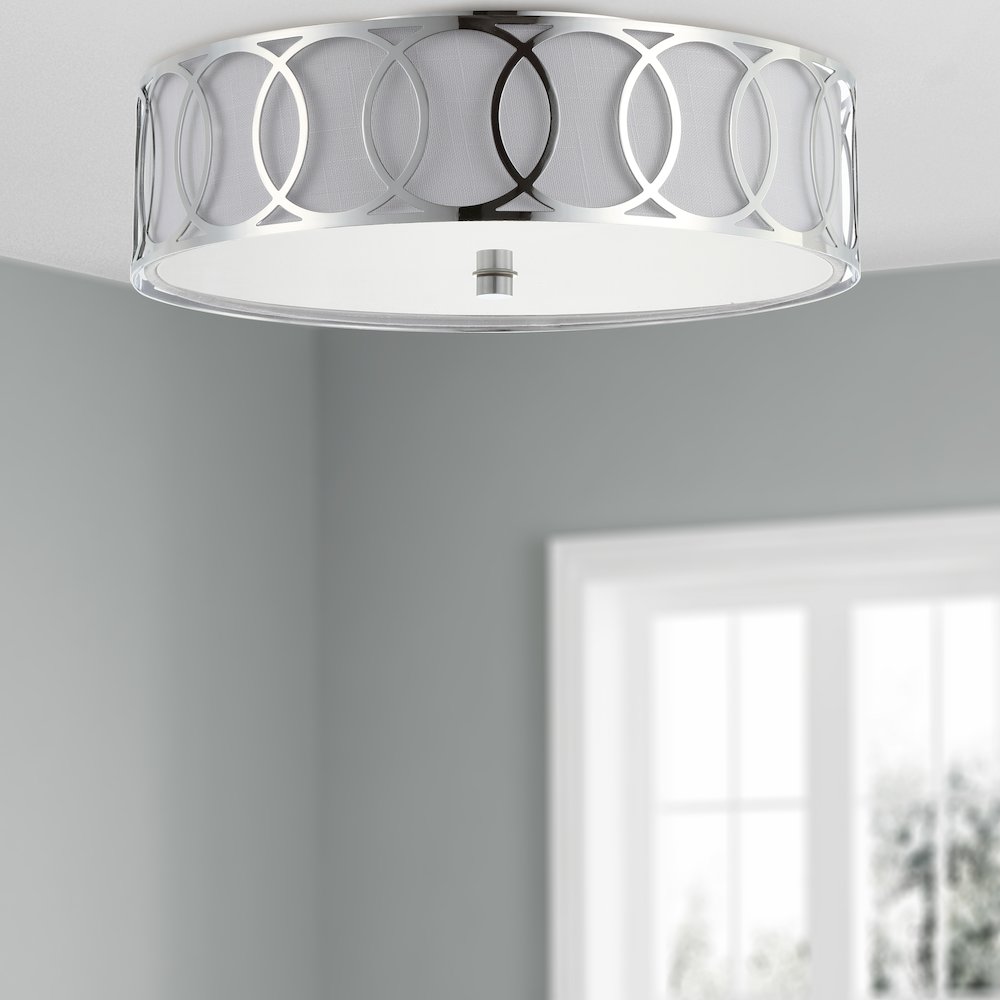 Aria Metal Led Flush Mount. Picture 7