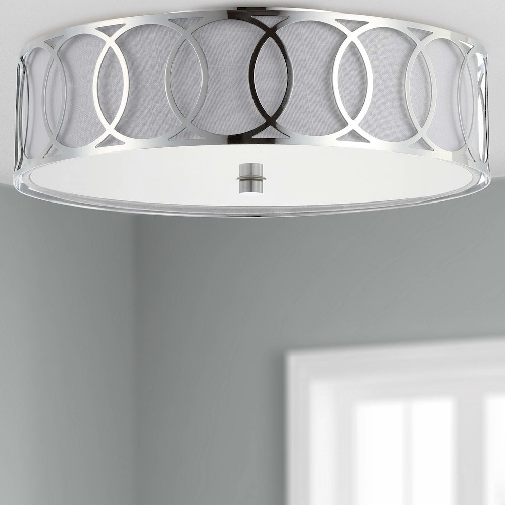 Aria Metal Led Flush Mount. Picture 5