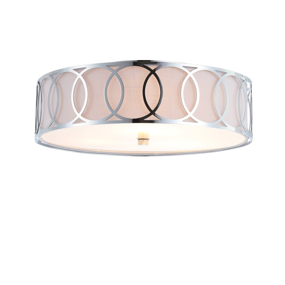 Aria Metal Led Flush Mount. Picture 1