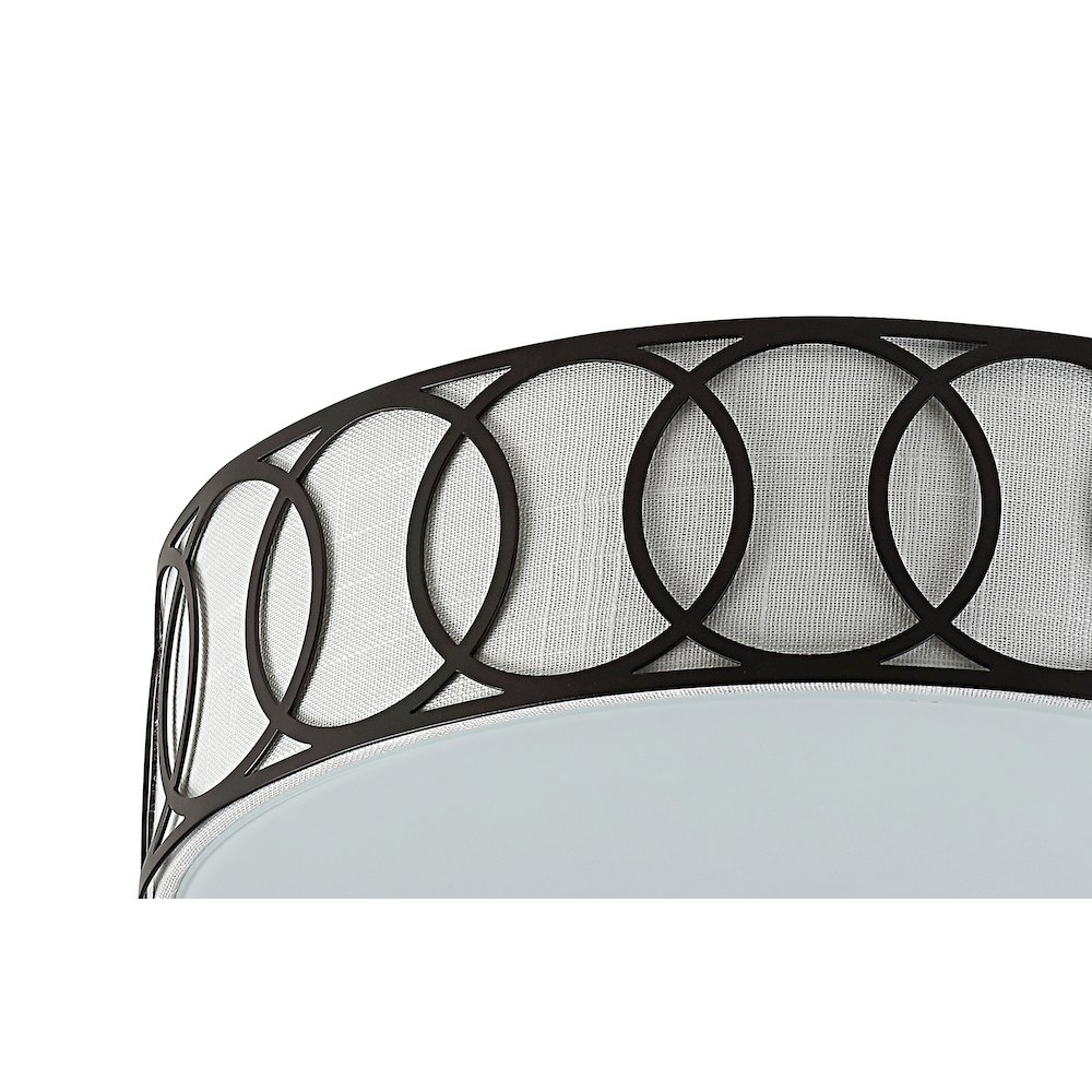 Aria Metal Led Flush Mount. Picture 3