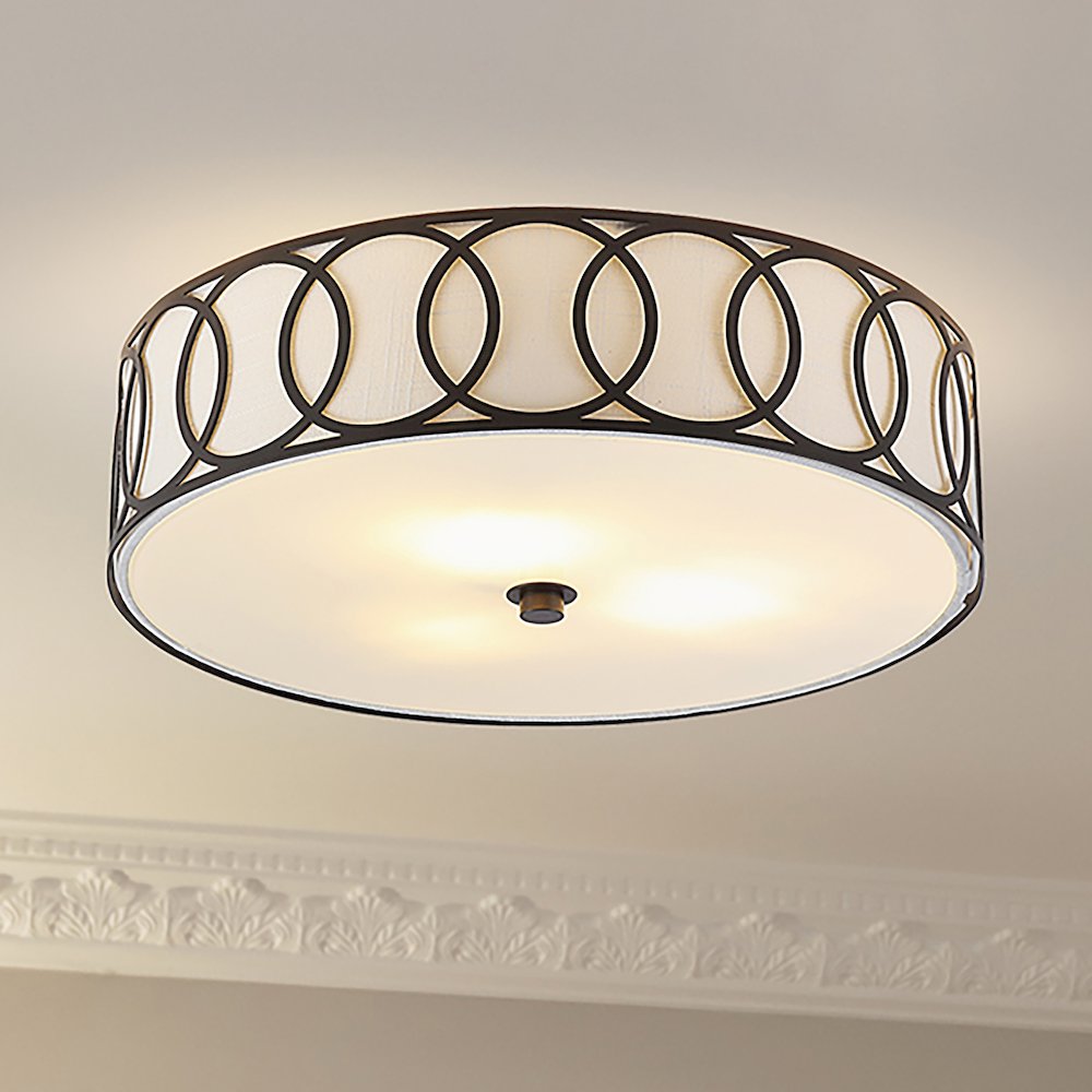 Aria Metal Led Flush Mount. Picture 8