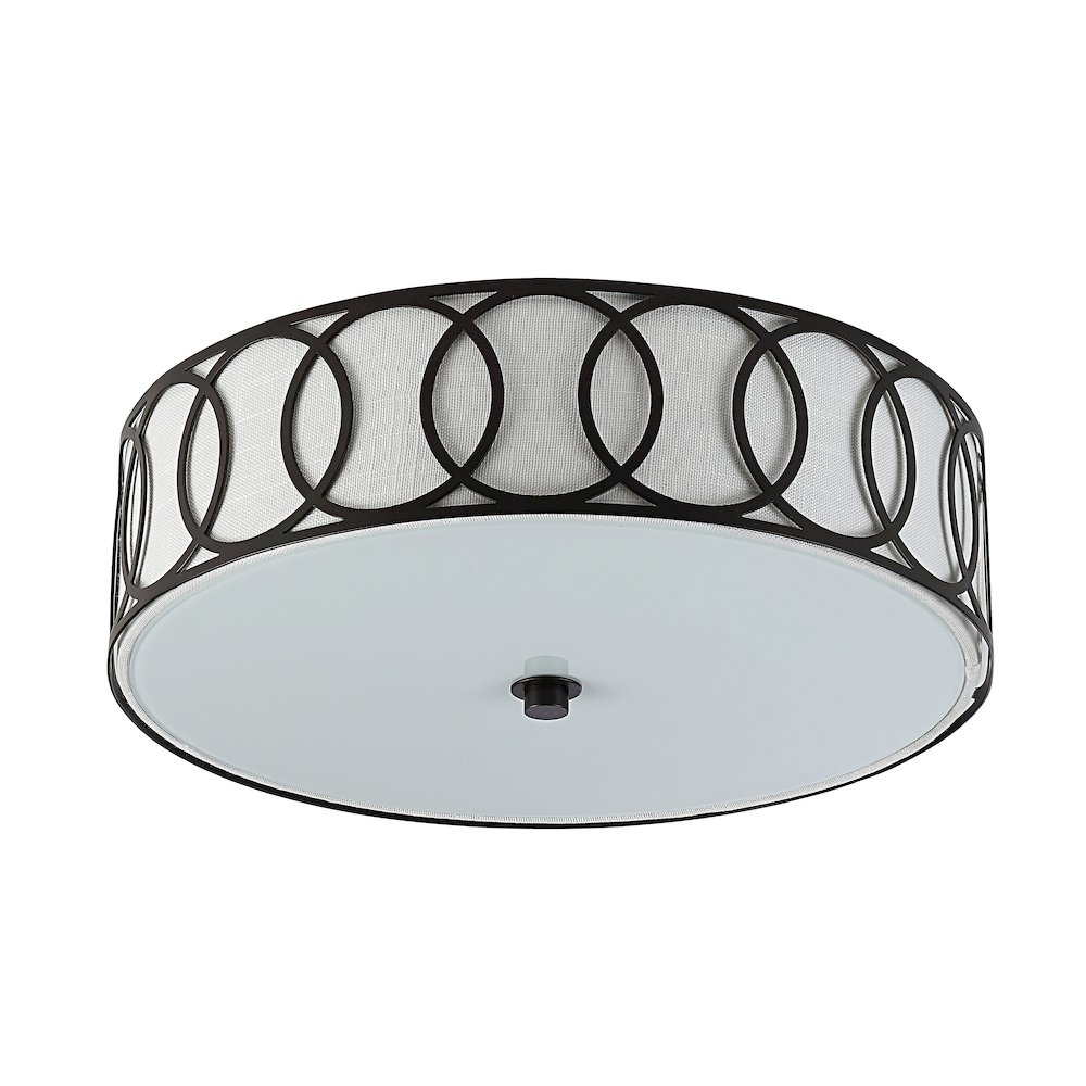 Aria Metal Led Flush Mount. Picture 2