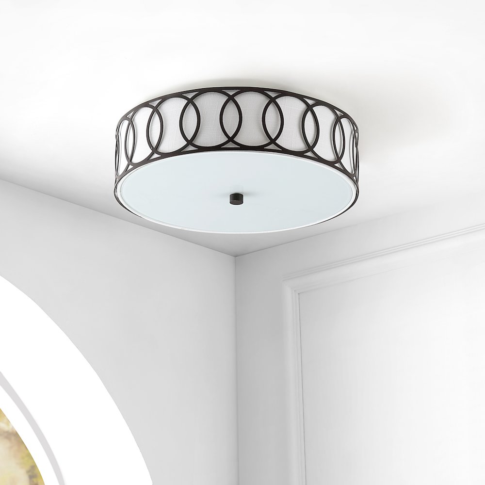Aria Metal Led Flush Mount. Picture 7