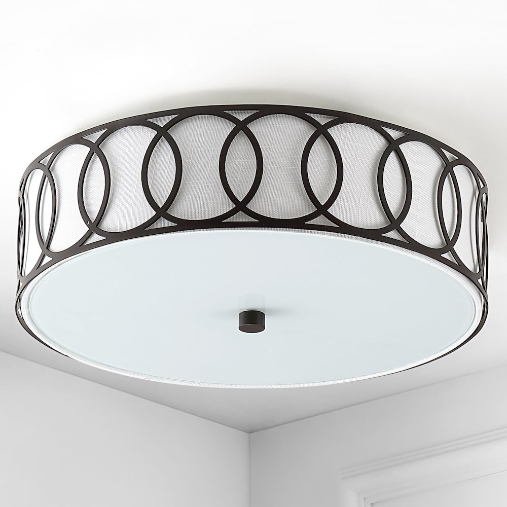 Aria Metal Led Flush Mount. Picture 5