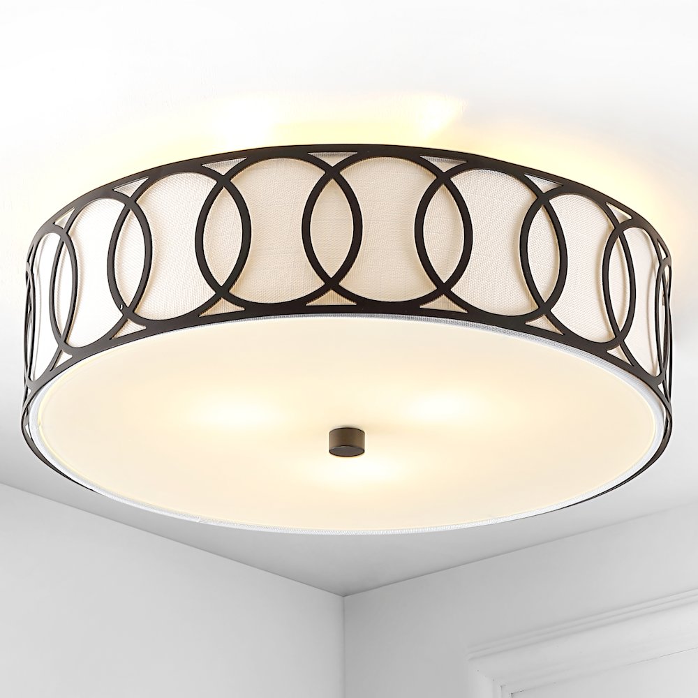 Aria Metal Led Flush Mount. Picture 4