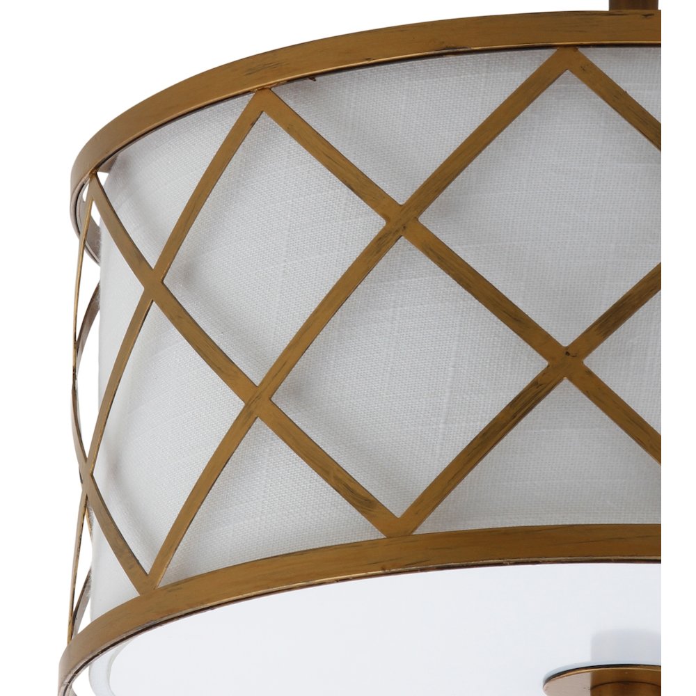 Elizabeth Metal Led Flush Mount. Picture 3
