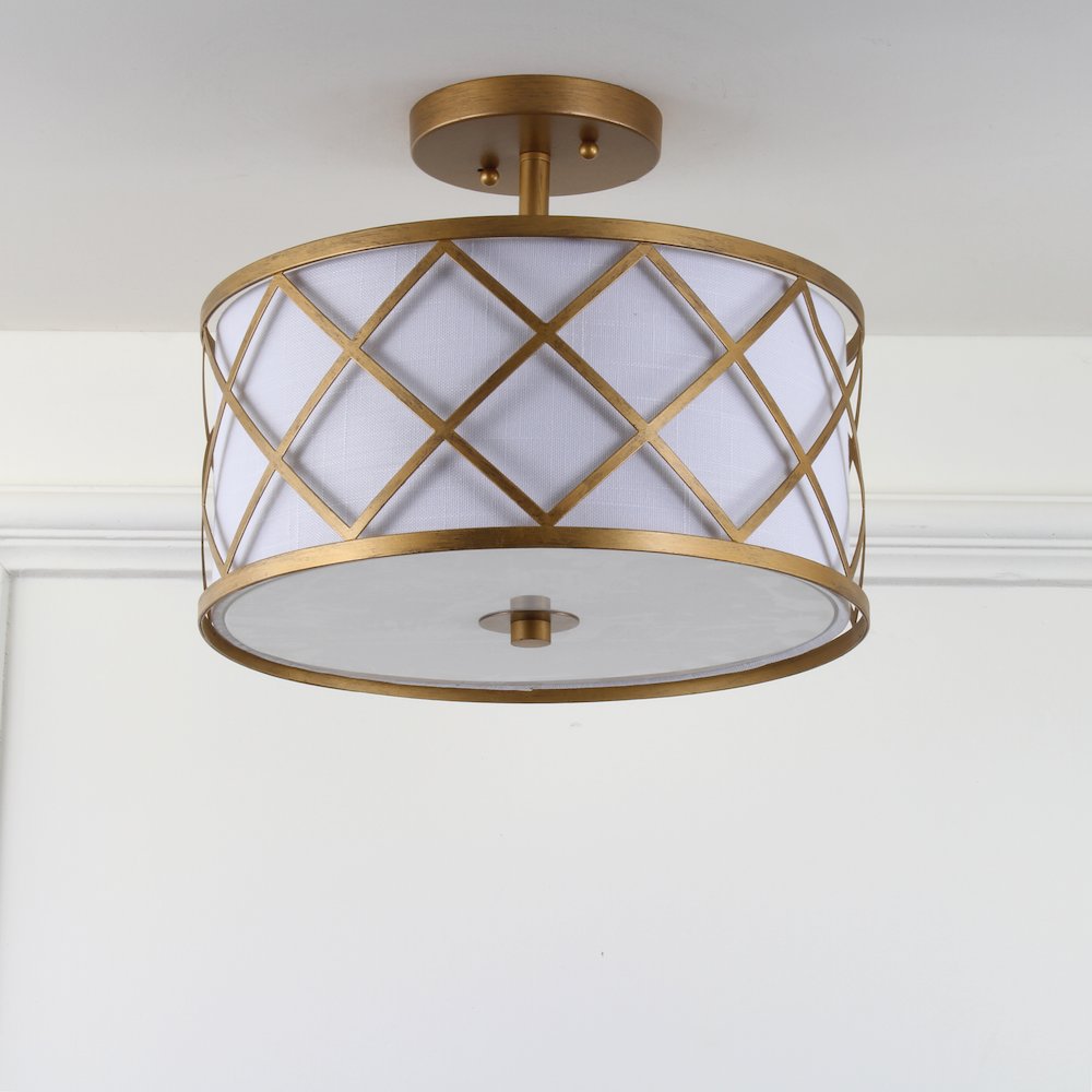 Elizabeth Metal Led Flush Mount. Picture 6
