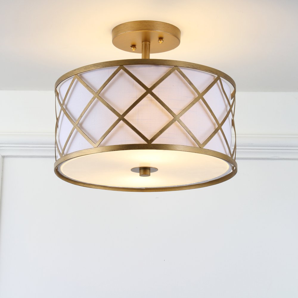 Elizabeth Metal Led Flush Mount. Picture 5