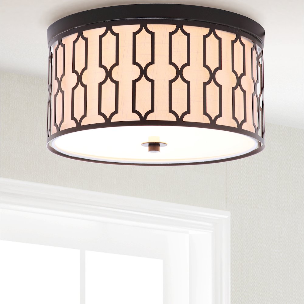 Link Metal Led Flush Mount. Picture 6