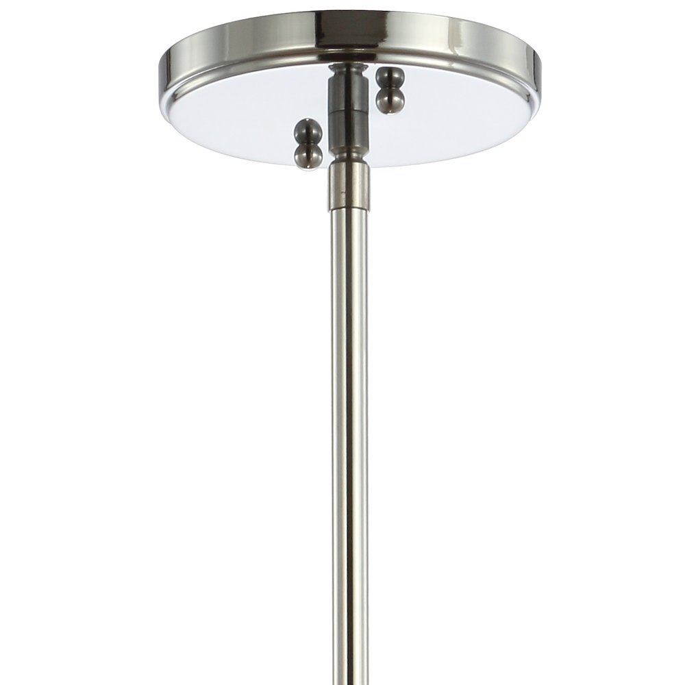 Kurtz Adjustable Drop Metal/Glass Led Pendant. Picture 4