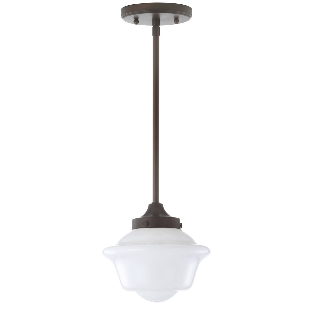 Kurtz Adjustable Drop Metal/Glass Led Pendant. Picture 2