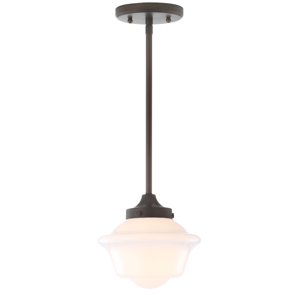 Kurtz Adjustable Drop Metal/Glass Led Pendant. Picture 5