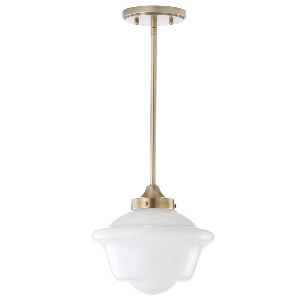 Kurtz Adjustable Drop Metal/Glass Led Pendant. Picture 2