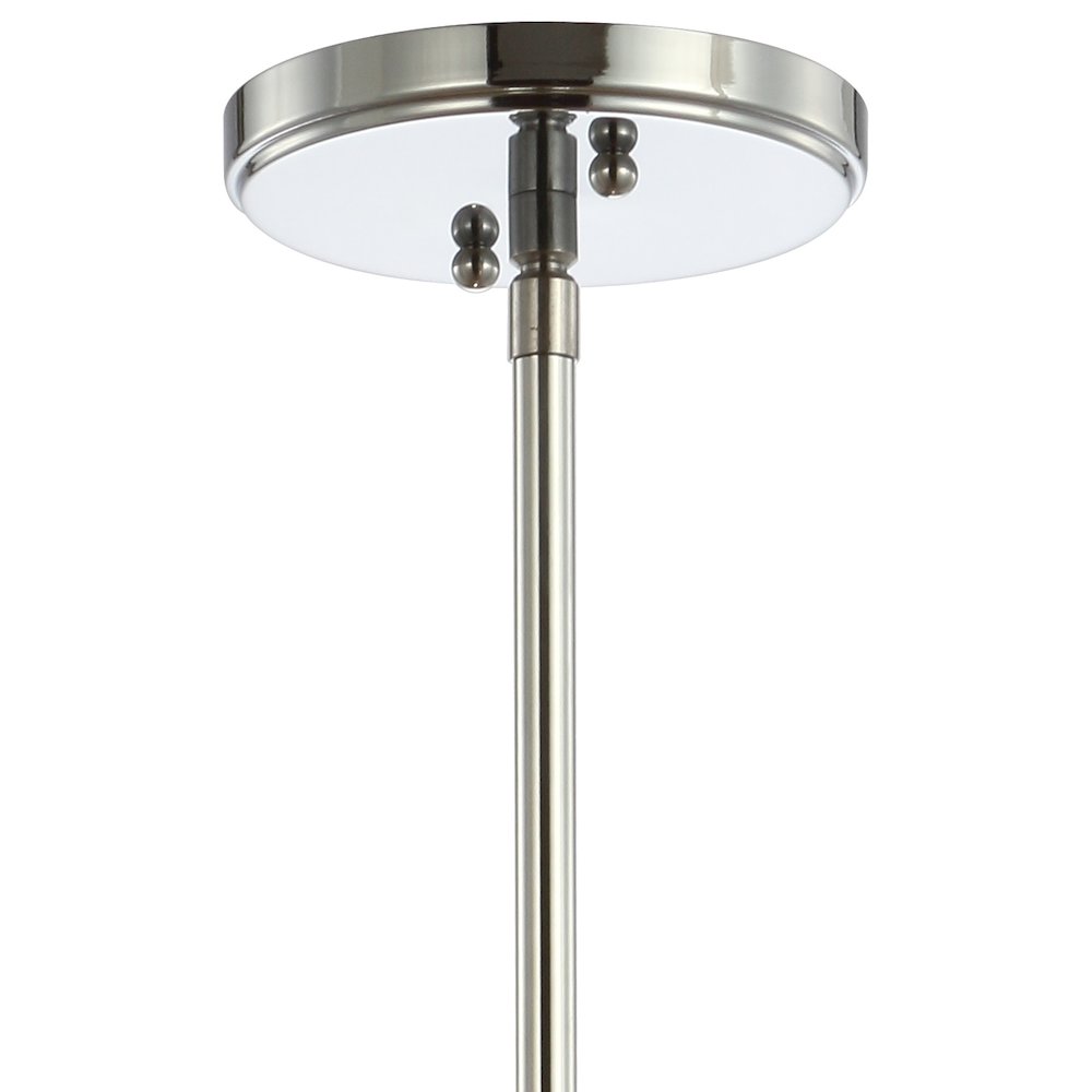 Kurtz Adjustable Drop Metal/Glass Led Pendant. Picture 4