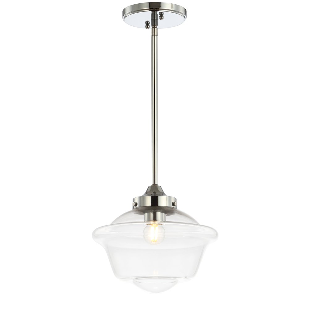 Kurtz Adjustable Drop Metal/Glass Led Pendant. Picture 5