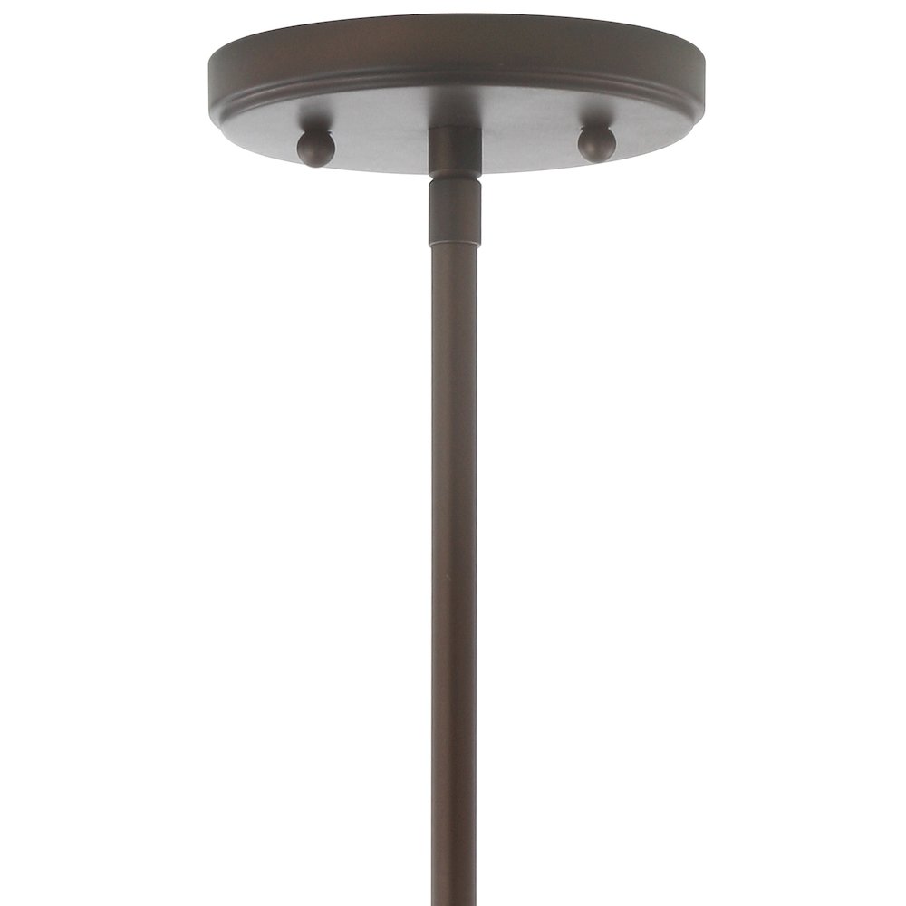 Kurtz Adjustable Drop Metal/Glass Led Pendant. Picture 4