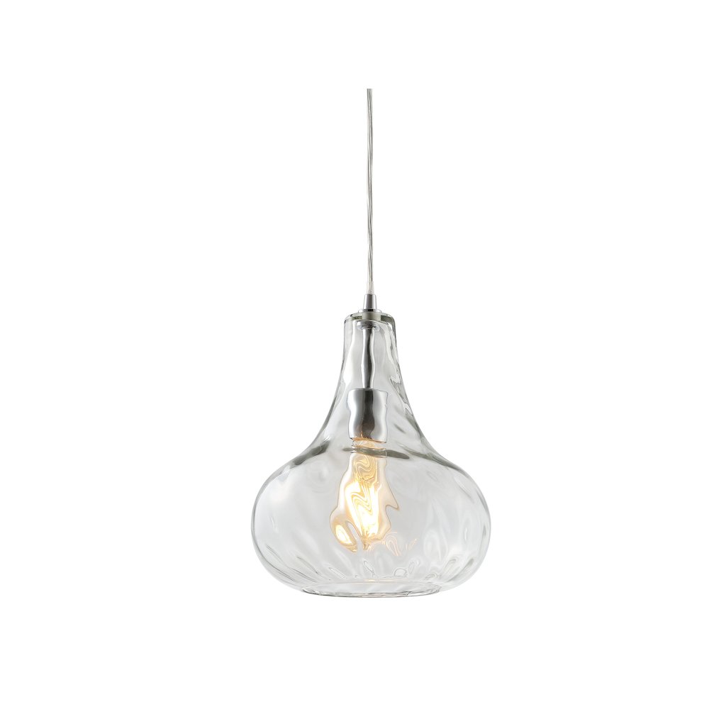 Ferano Adjustable Metal/Glass Led Pendant. Picture 10