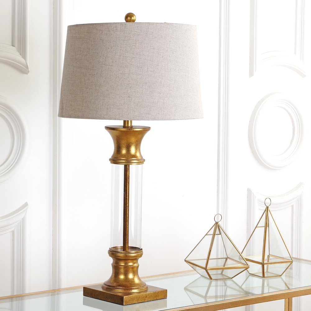 Hunter Metal/Glass Led Table Lamp (Set Of 2). Picture 6