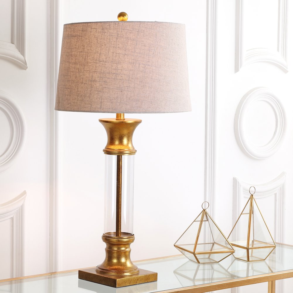 Hunter Metal/Glass Led Table Lamp (Set Of 2). Picture 5