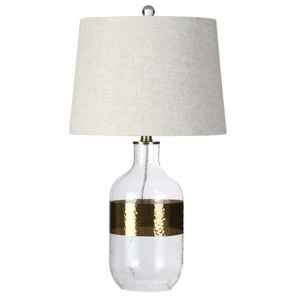 Stevens Glass Led Table Lamp. Picture 2