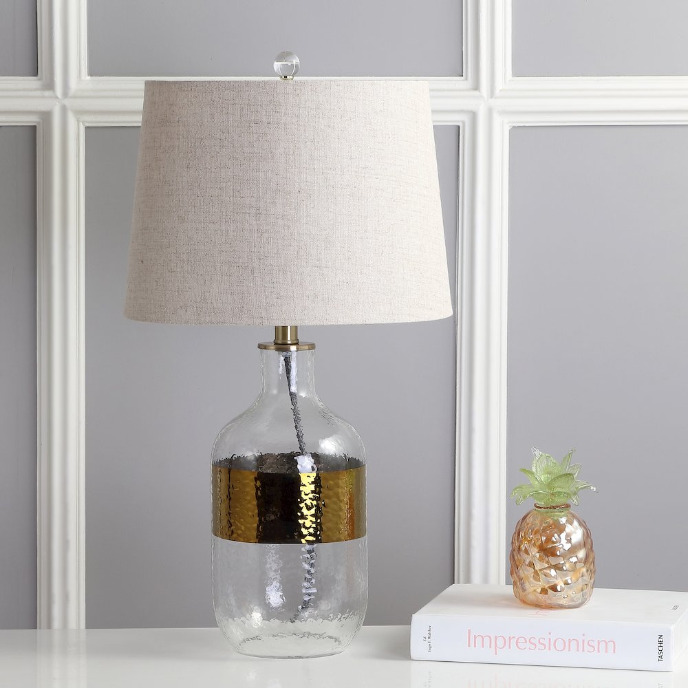 Stevens Glass Led Table Lamp. Picture 8