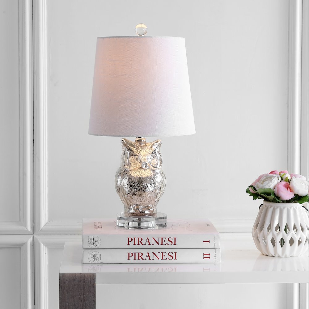 Night Owl Glasscrystal Led Table Lamp. Picture 5