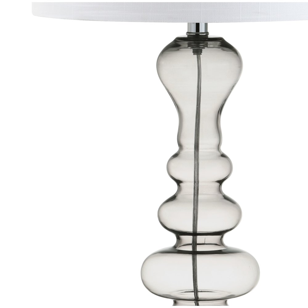 Madeline Curved Glass Led Table Lamp. Picture 3