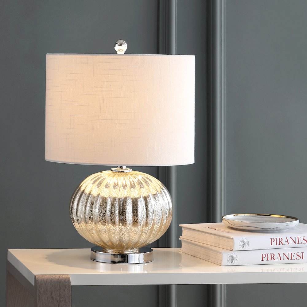 Judith Mercury Glass Led Table Lamp. Picture 5