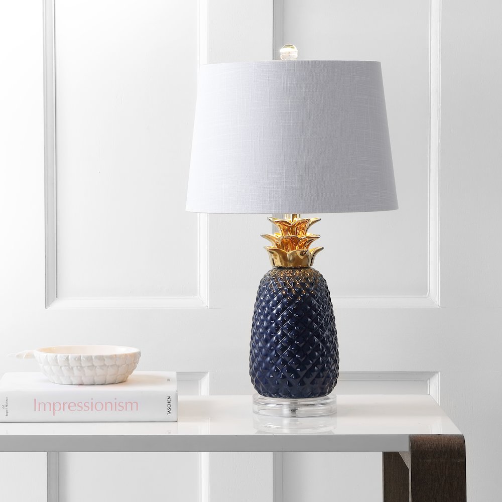 Pineapple Ceramic Led Table Lamp. Picture 5