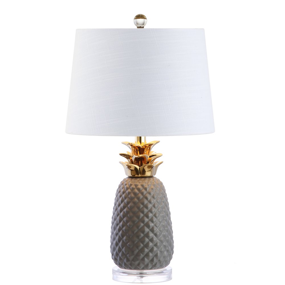 Pineapple Ceramic Led Table Lamp. Picture 1