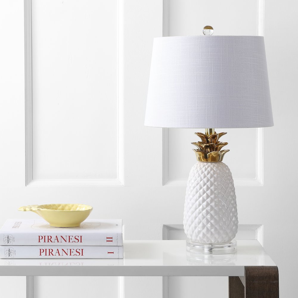 Pineapple Ceramic Led Table Lamp. Picture 6