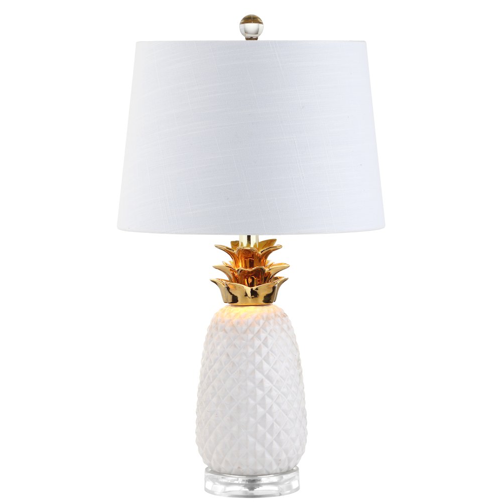 Pineapple Ceramic Led Table Lamp. Picture 1