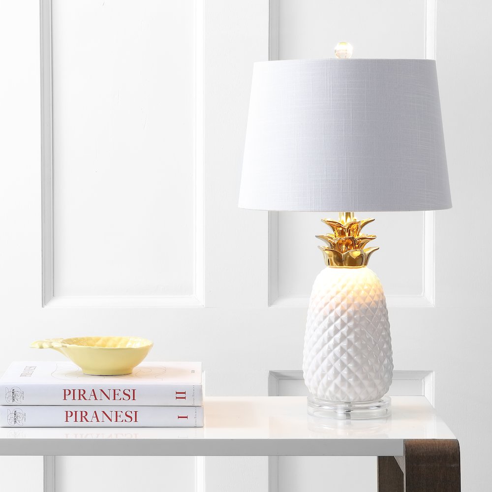 Pineapple Ceramic Led Table Lamp. Picture 5
