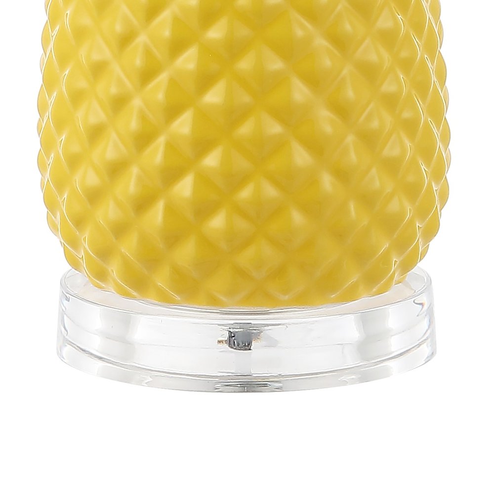 Pineapple Ceramic Led Table Lamp. Picture 3