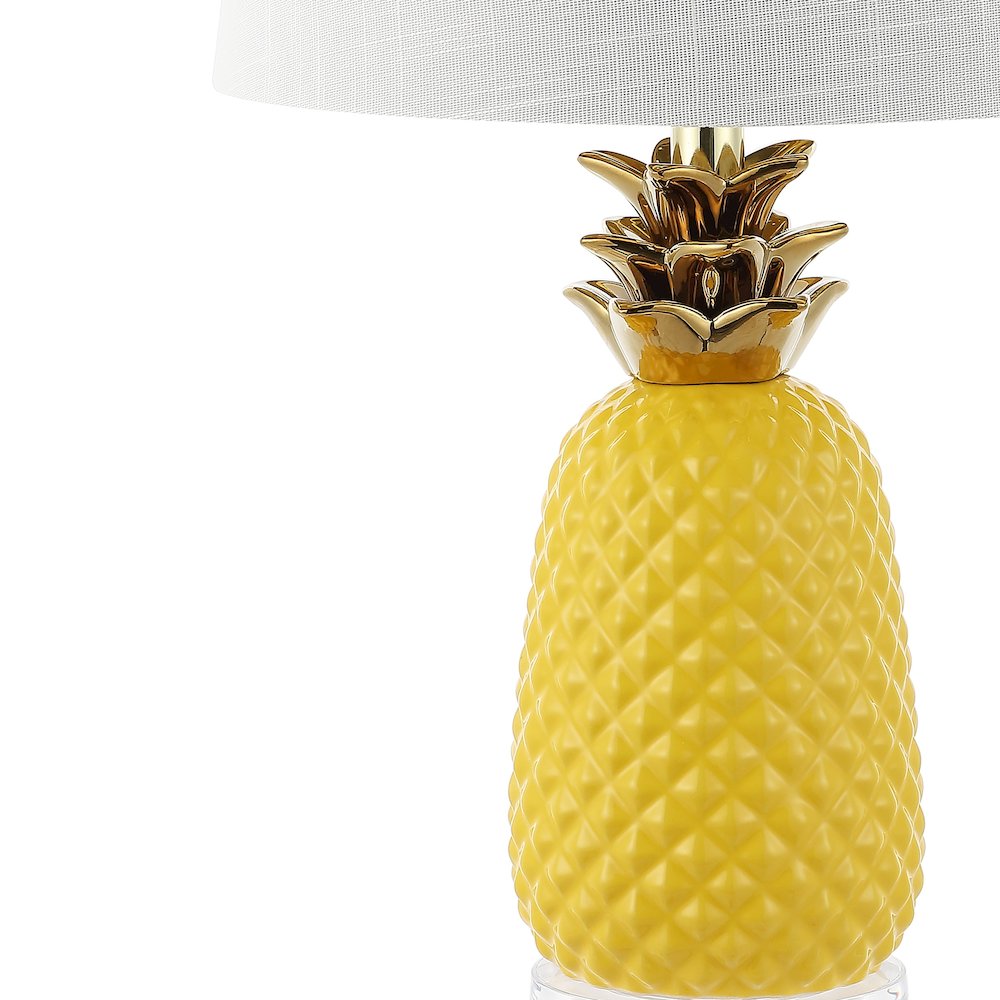 Pineapple Ceramic Led Table Lamp. Picture 2