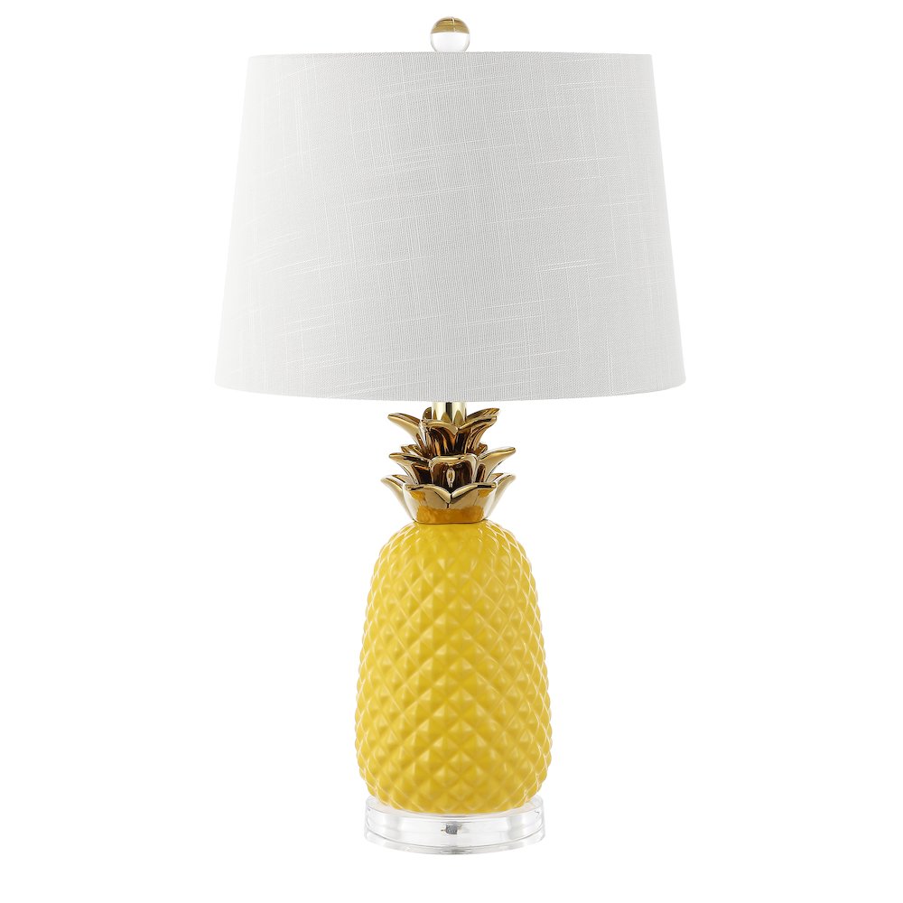 Pineapple Ceramic Led Table Lamp. Picture 1