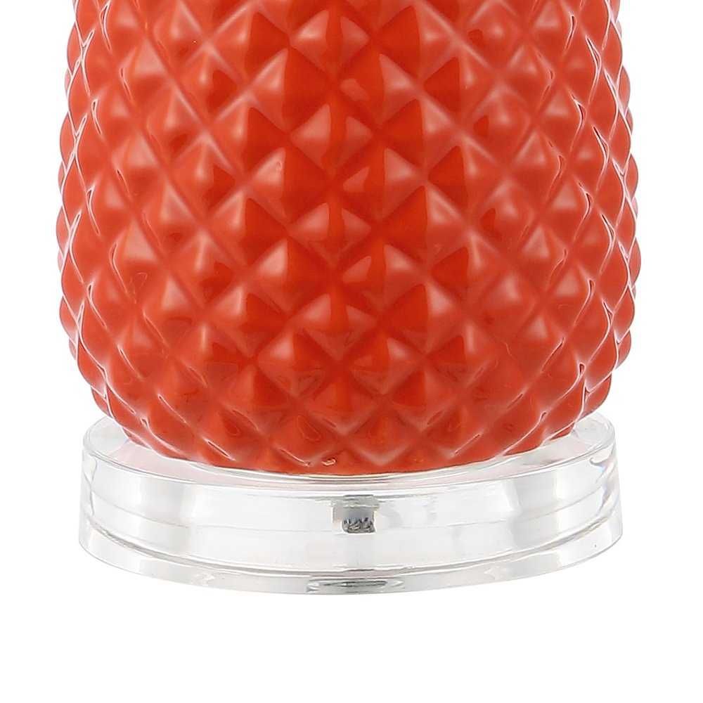 Pineapple Ceramic Led Table Lamp. Picture 3