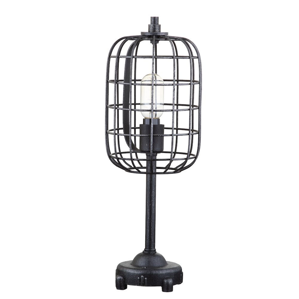 Odette Industrial Metal Table Lamp. Picture 2