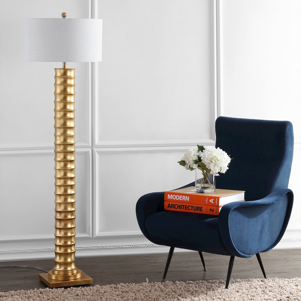 Serena Metal Led Floor Lamp. Picture 6
